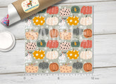 Pumpkin Patterned Adhesive Vinyl H052